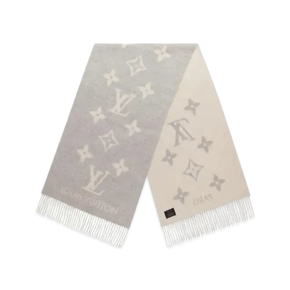 Louis Vuitton Reykjavik Scarf "Gray"