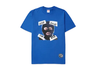 Supreme God Save Us Tee "Royal"