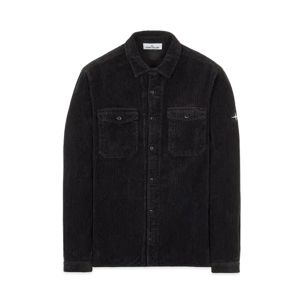 Stone Island 12111 COTTON CORDUROY_REGULAR FIT "Steel Grey"