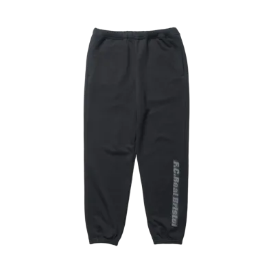 F.C.Real Bristol Effect Line Logo Team Sweat Pants "Black"
