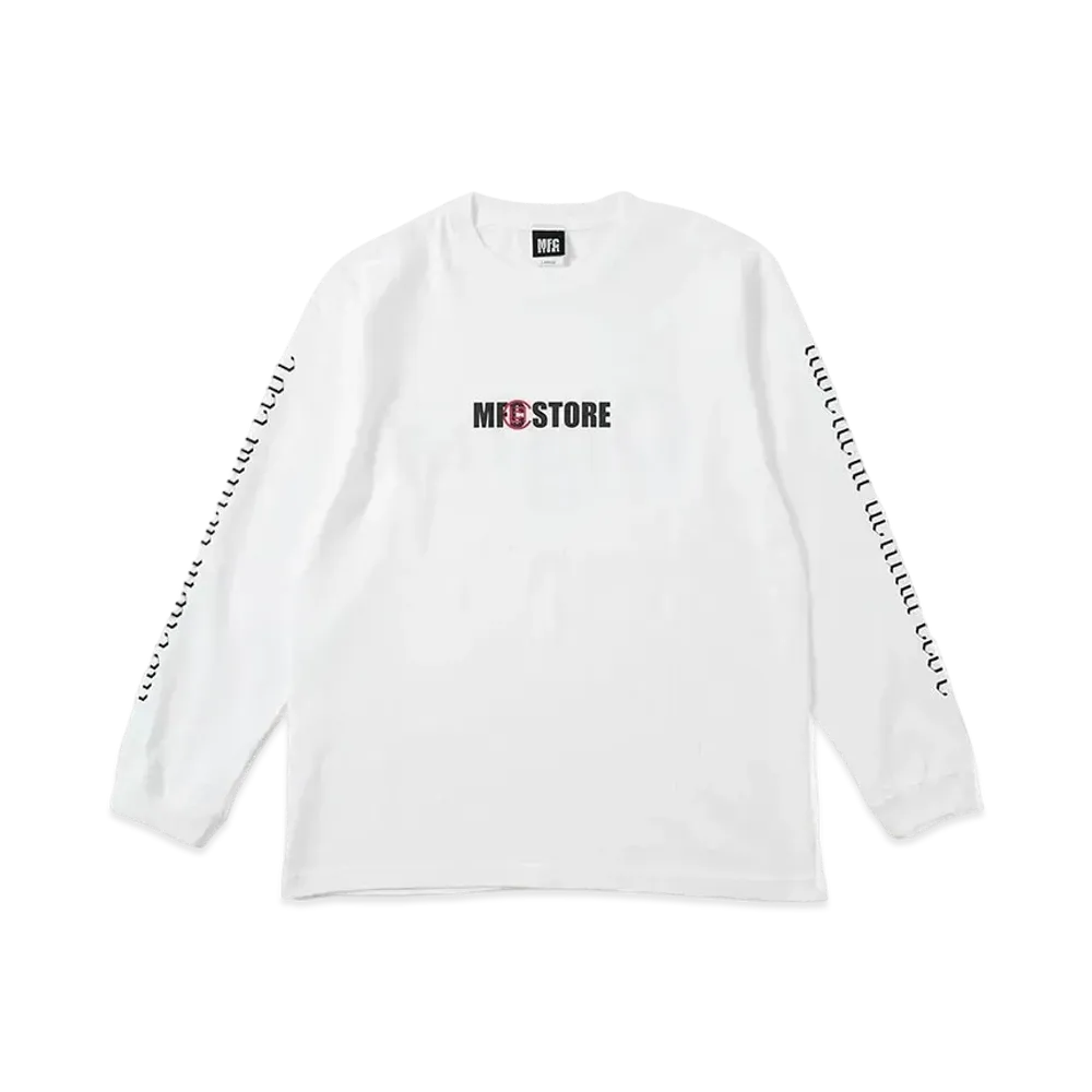 MFC STORE x CLOT Side Logo L/S Tee "White"