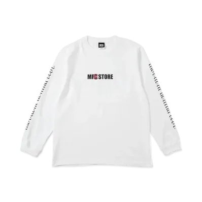 MFC STORE x CLOT Side Logo L/S Tee "White"