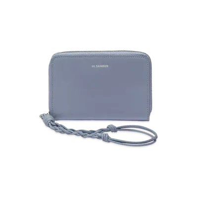 Jil Sander Pocket Zip-Around Wallet "Blue"