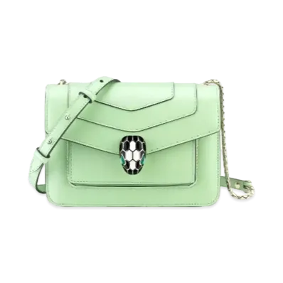BVLGARI Serpenti Forever Crossbody Bag "Green"