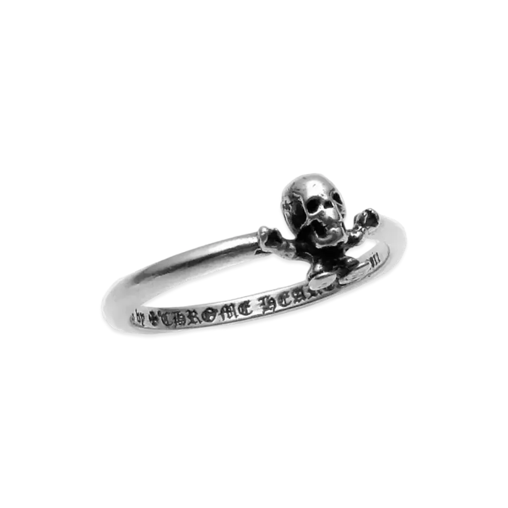 Chrome Hearts Bubble Gum Ring Tiny Harristeeter "Silver"