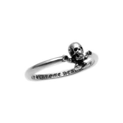 Chrome Hearts Bubble Gum Ring Tiny Harristeeter "Silver"