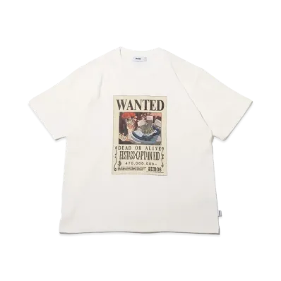 atmos x ONEPIECE Wanted Poster T-shrts (Kid) "White"