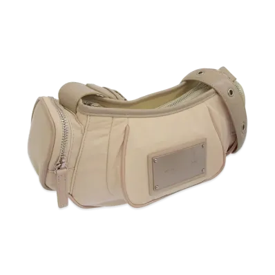 Matin Kim Madeleine Round Bag "Light Beige"