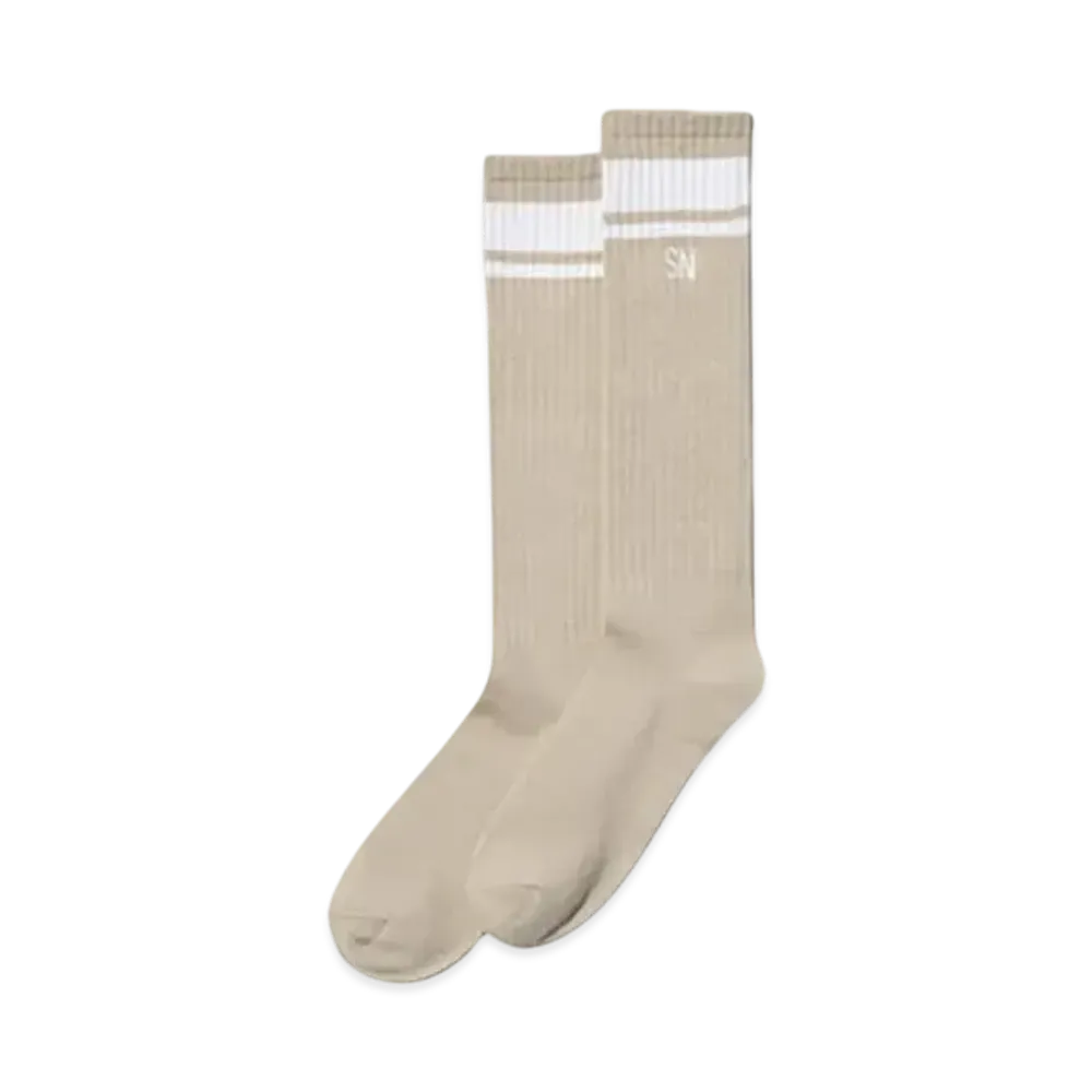 GU x UNDERCOVER UG High Socks "Beige"