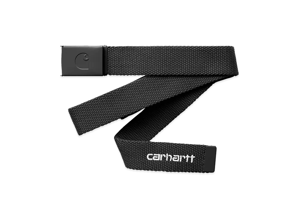 Carhartt WIP C-Logo Belt Tonal "Black/White"