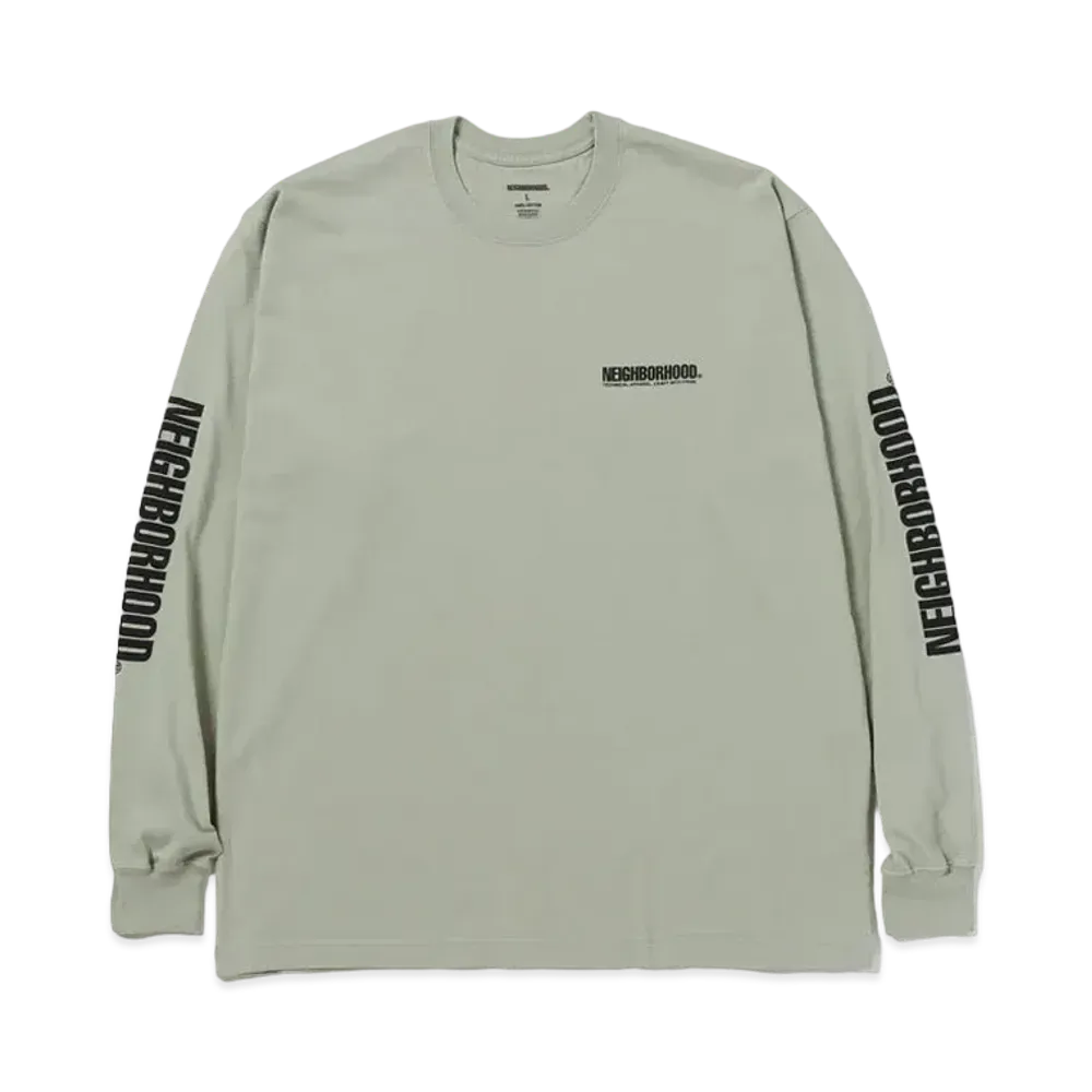 NEIGHBORHOOD NH . Tee LS-1 "Sage Green"