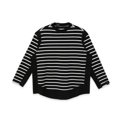 N.HOOLYWOOD Long Sleeve T-Shirt "Black"