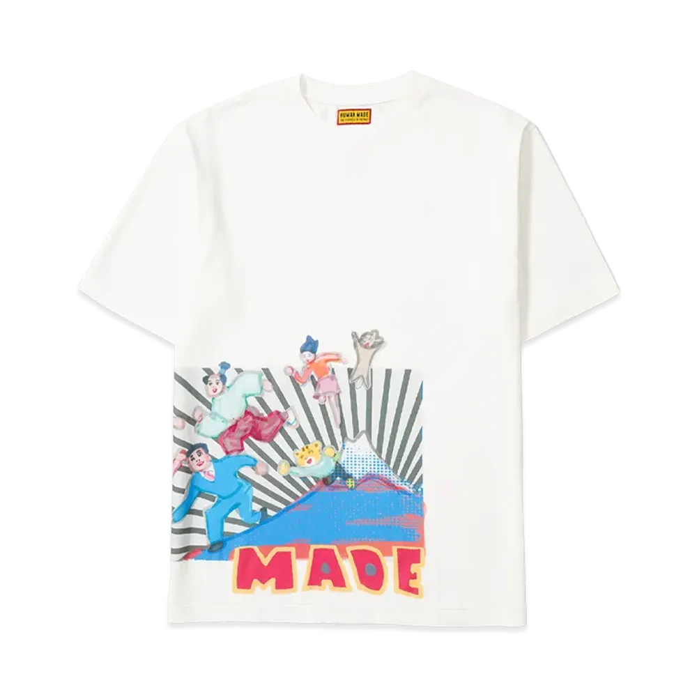 HUMAN MADE Keiko Sootome T-Shirt Side B "White"