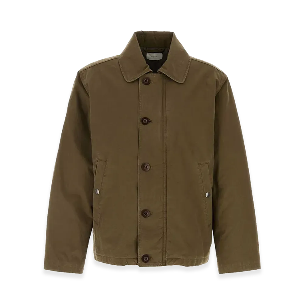 The Row Canvas Rafi Jacket "Olive Green"
