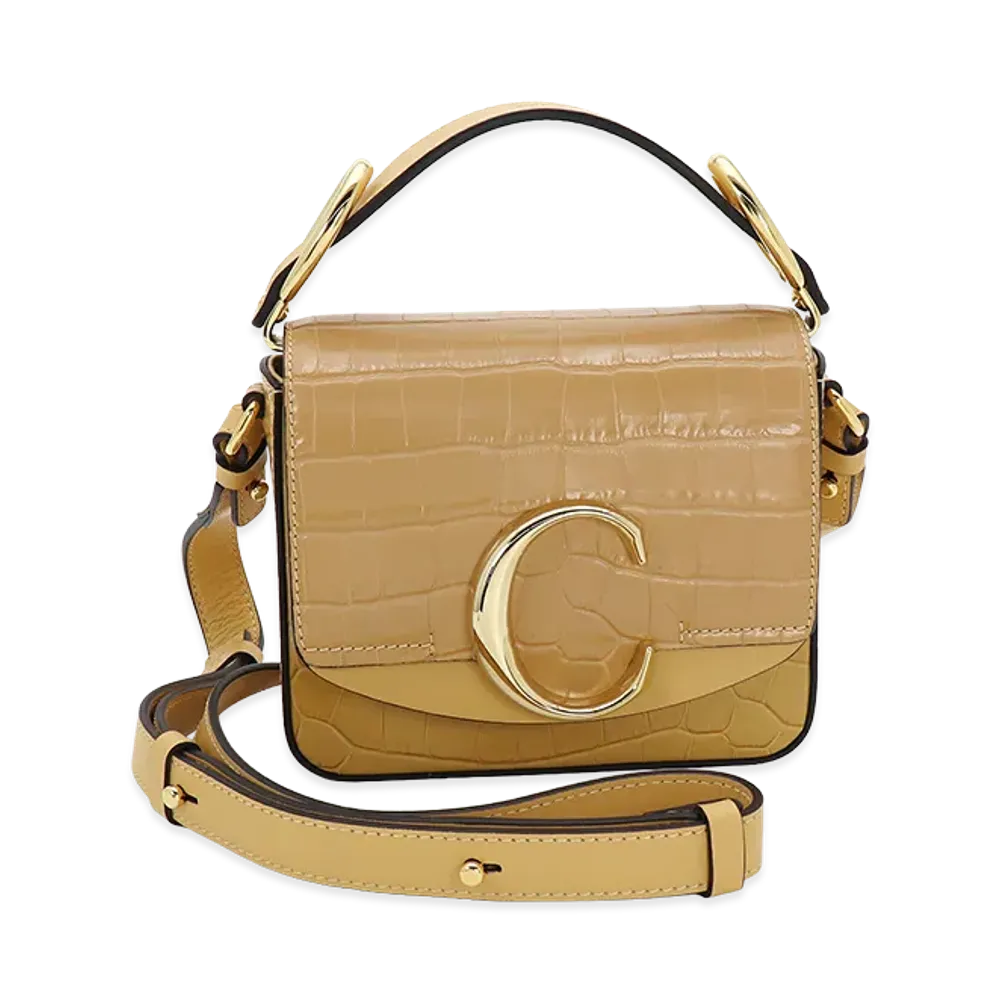Chloe Women's Chloe C Mini Bag "Honey Gold"
