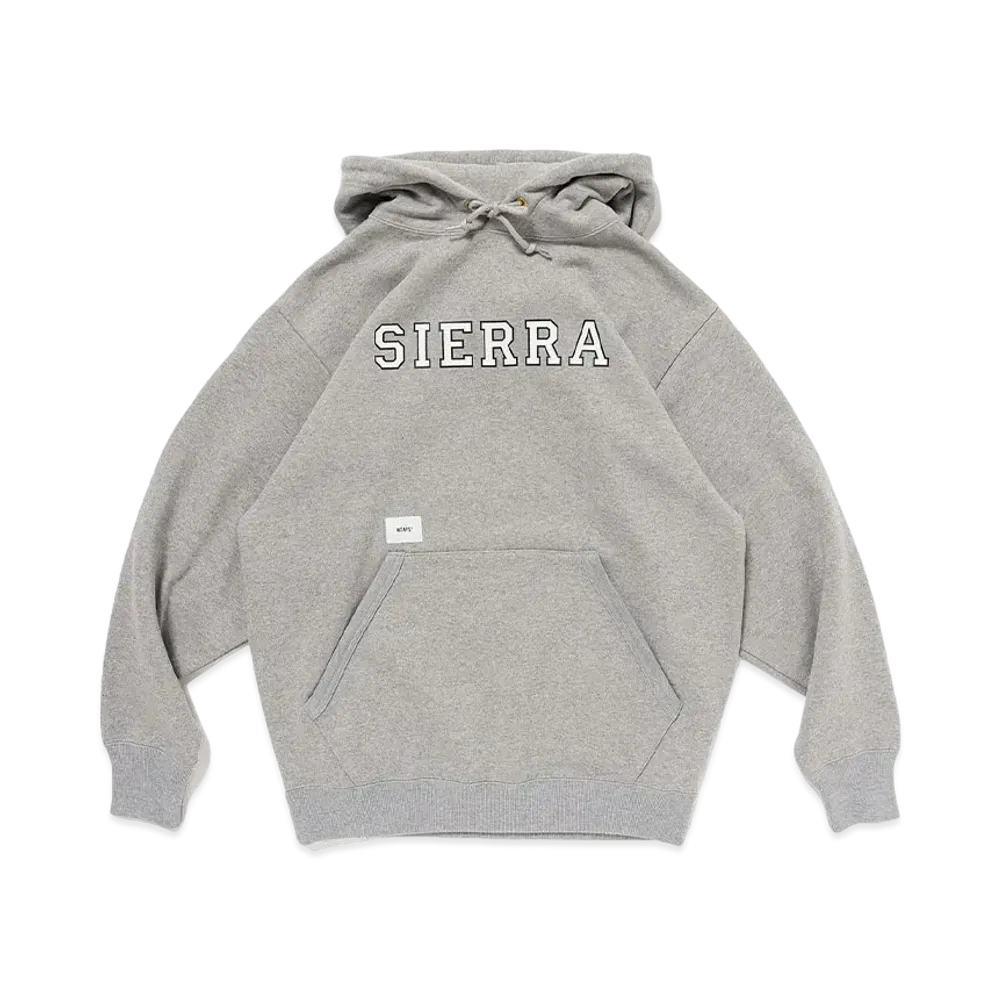 WTAPS Academy / Hoody / Cotton / SIERRA "Ash Gray"
