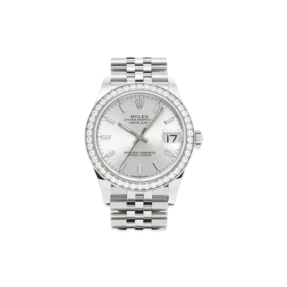 ROLEX Datejust 31 Oyster 31mm "Silver/Oyster Steel/White Gold"