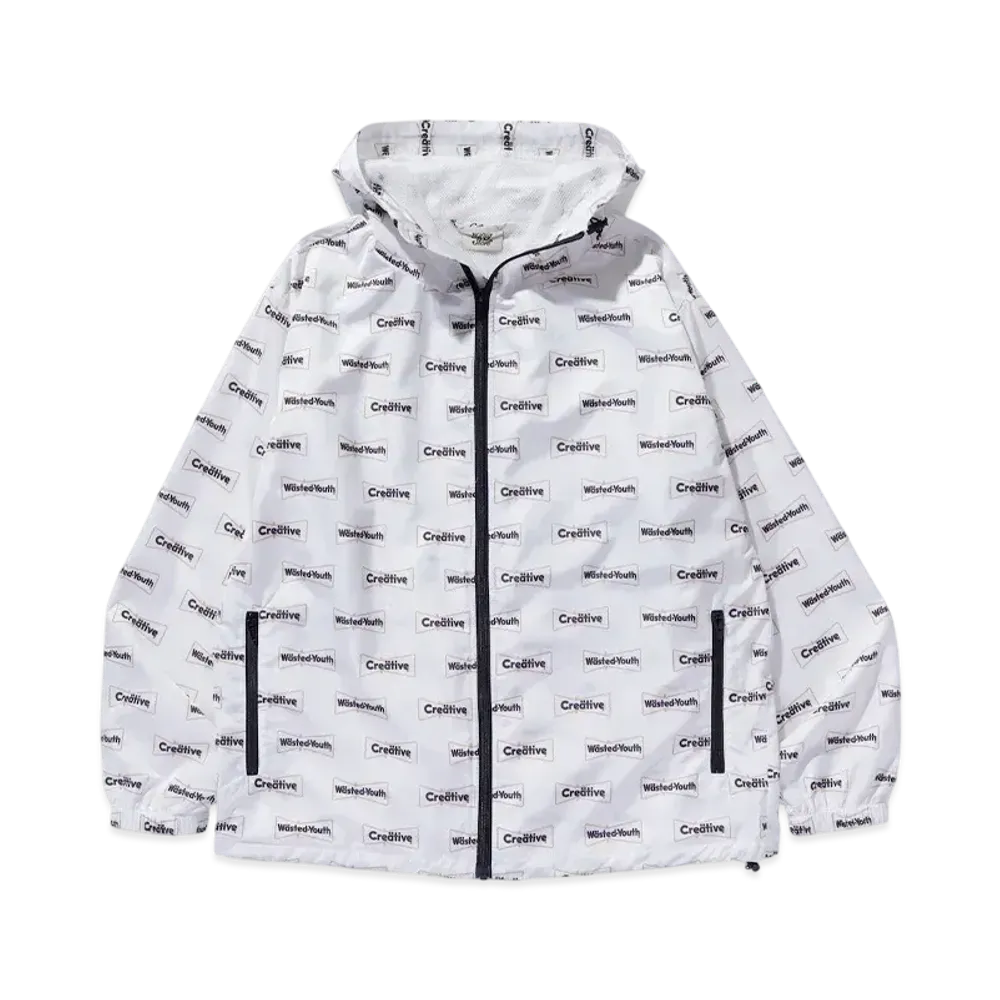 Wasted Youth x CreativeDrugStore Mountain Jacket "White"