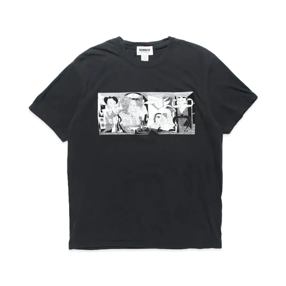BOW WOW RED PABLO TEE "BLACK AGEING"