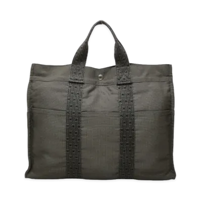 Hermes Yell Line Line Tote MM Bag "Gray"