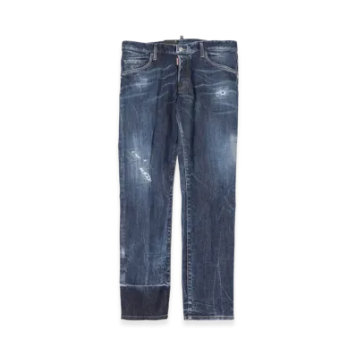 DSQUARED2 Skater Button-Fly Jeans "Blue"