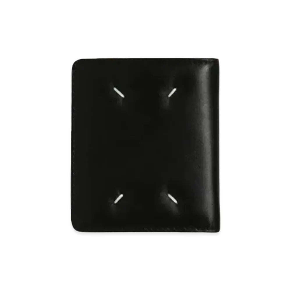 Maison Margiela Stitch Calfskin Bi-fold Wallet "Black"