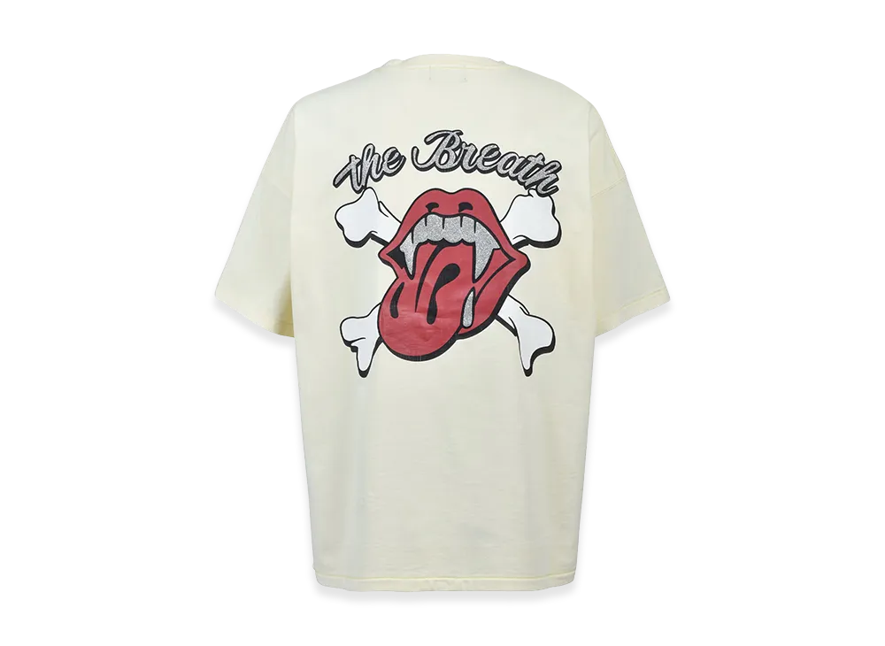 BREATH Grill & Tan & Bone Tee "White"