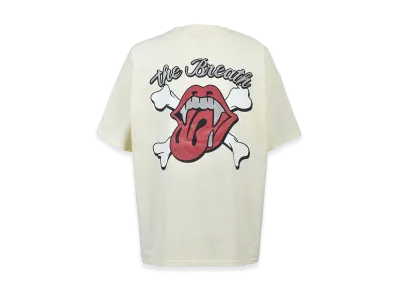 BREATH Grill & Tan & Bone Tee "White"