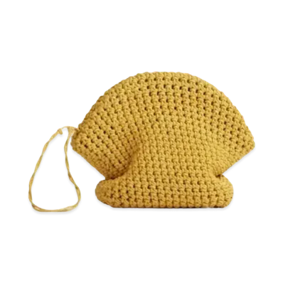 Bottega Veneta Lambskin Mini Clutch "Corn Yellow"