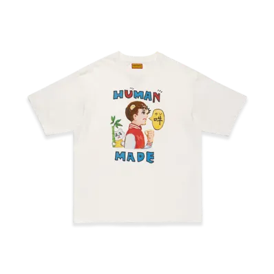 HUMAN MADE x Keiko Sootome T-Shirt Side A "White"