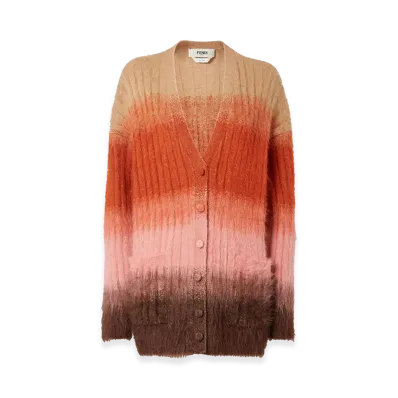 FENDI Women's Vanise Knit Cardigan "Multicolor"