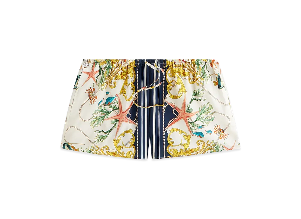 Kith Women's Thea II Atlantis Drawstring Short "Nocturnal"