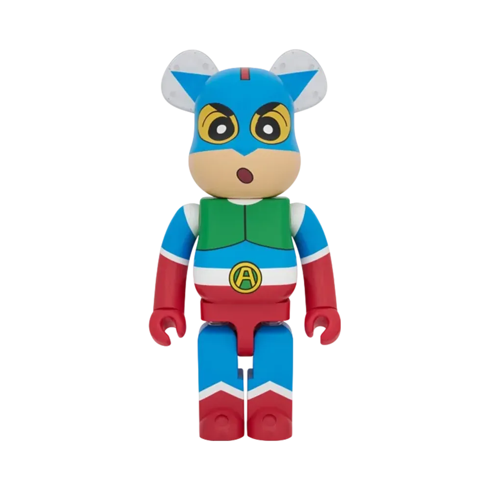 MEDICOM TOY "BEARBRICK" -Crayon Shin-chan- Action Kamen Shinchan 1000%