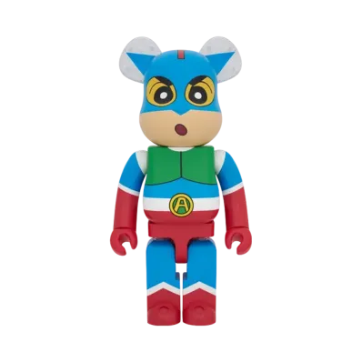 MEDICOM TOY "BEARBRICK" -Crayon Shin-chan- Action Kamen Shinchan 1000%