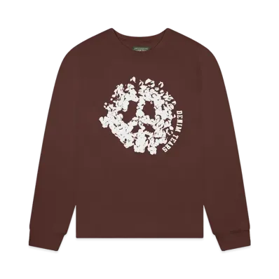 DENIM TEARS University Long Sleeve "Brown"