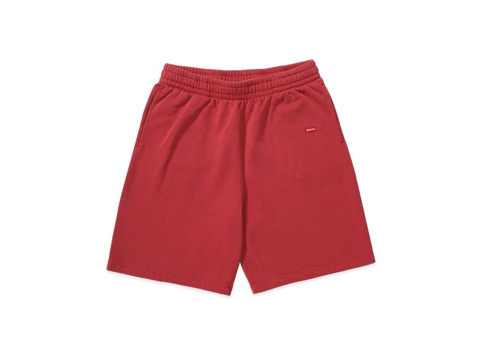 Supreme Small Box Sweatshort "Dark Red"