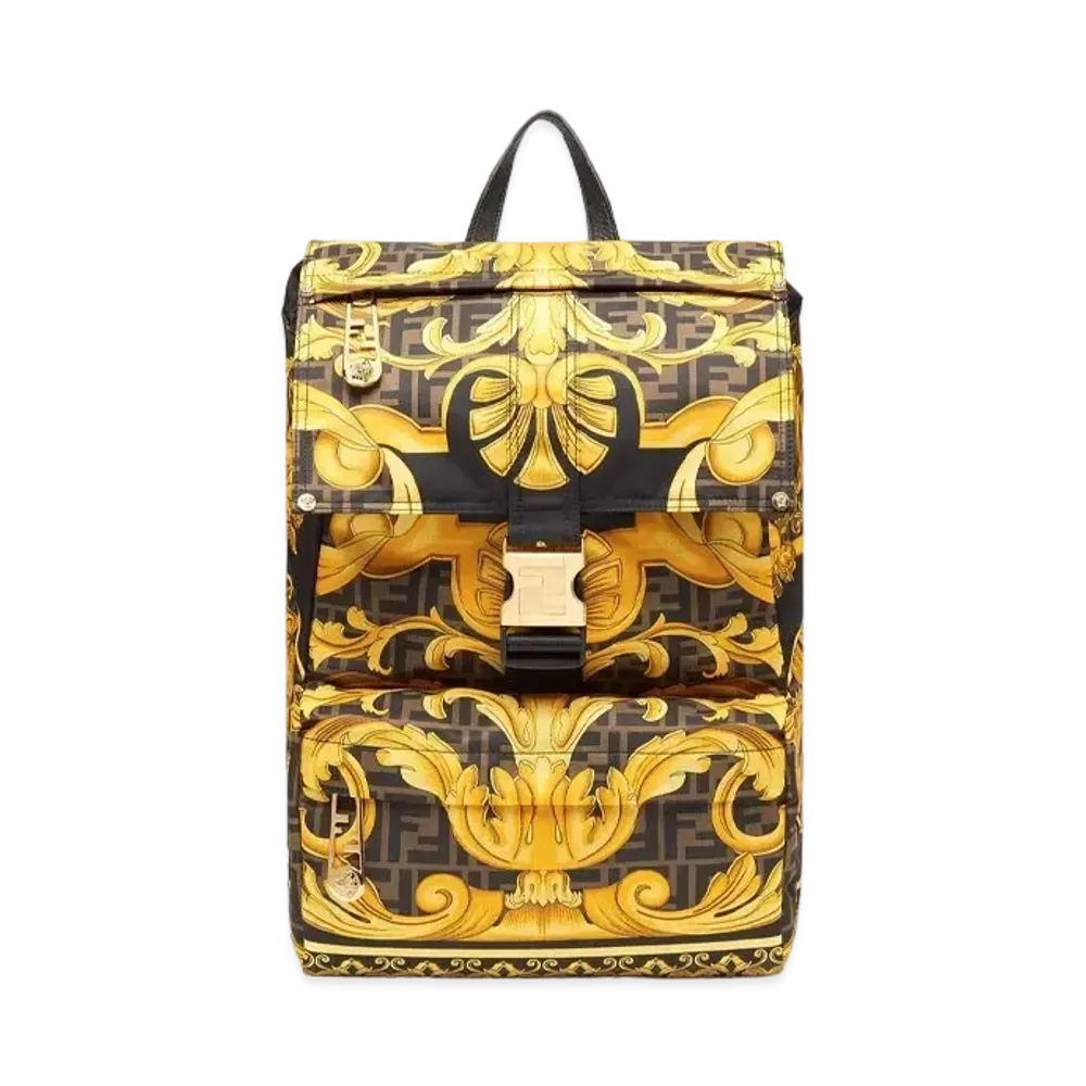 FENDI x Versace Fendace FF Print Nylon Backpack "Multicolor"