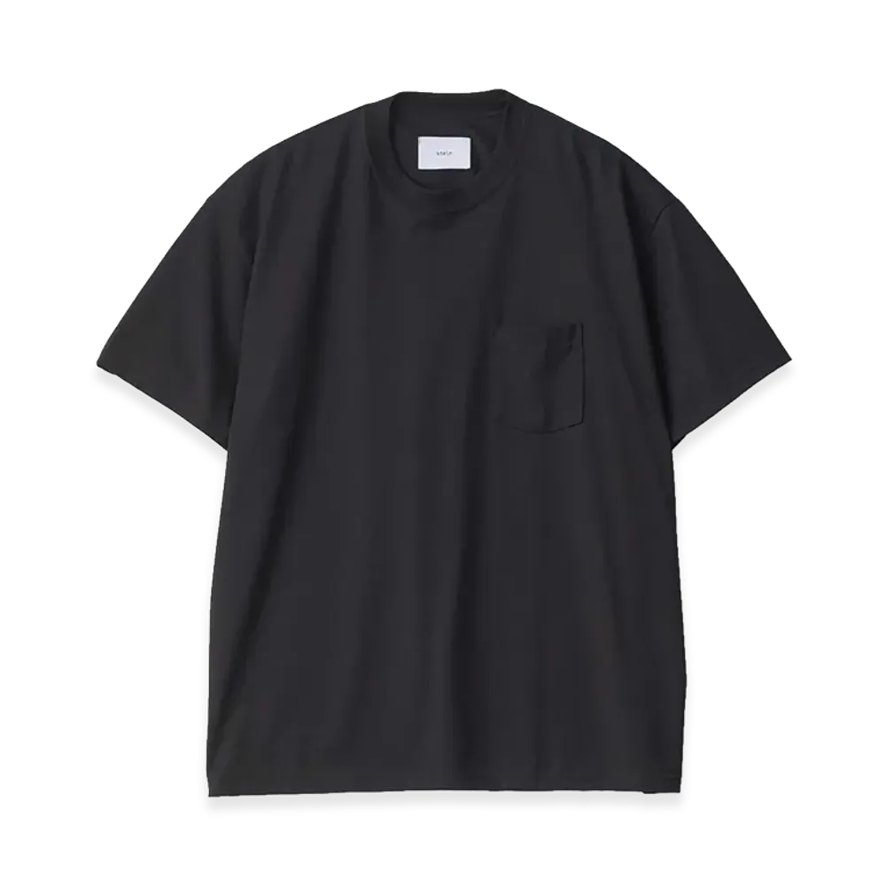 ssstein Supima Cotton Oversized Pocket Tee "Black"
