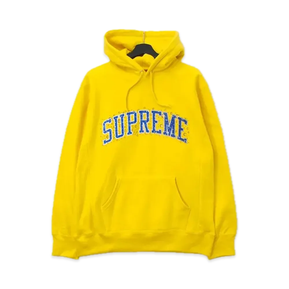Supreme Water Arc Hooded Sweatshirt "Yellow"
