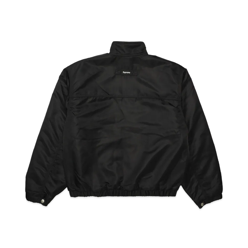 Supreme Stand Collar Lined Nylon Jacket 
