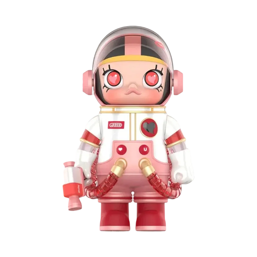 POP MART MEGA Collection 400% SPACE MOLLY HEARTBEAT