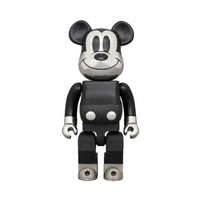 Bearbrick Royal Selangor Mickey Mouse B&W Ver. 400%