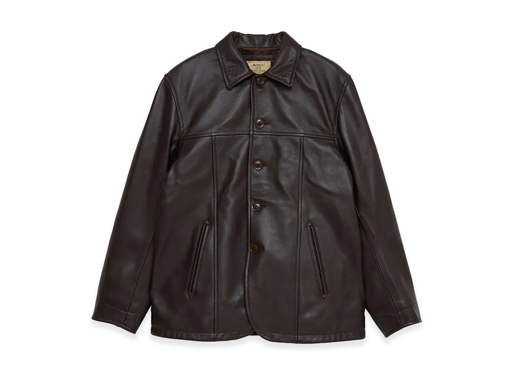 GDC x AVIREX Lether Carcoat "Brown"