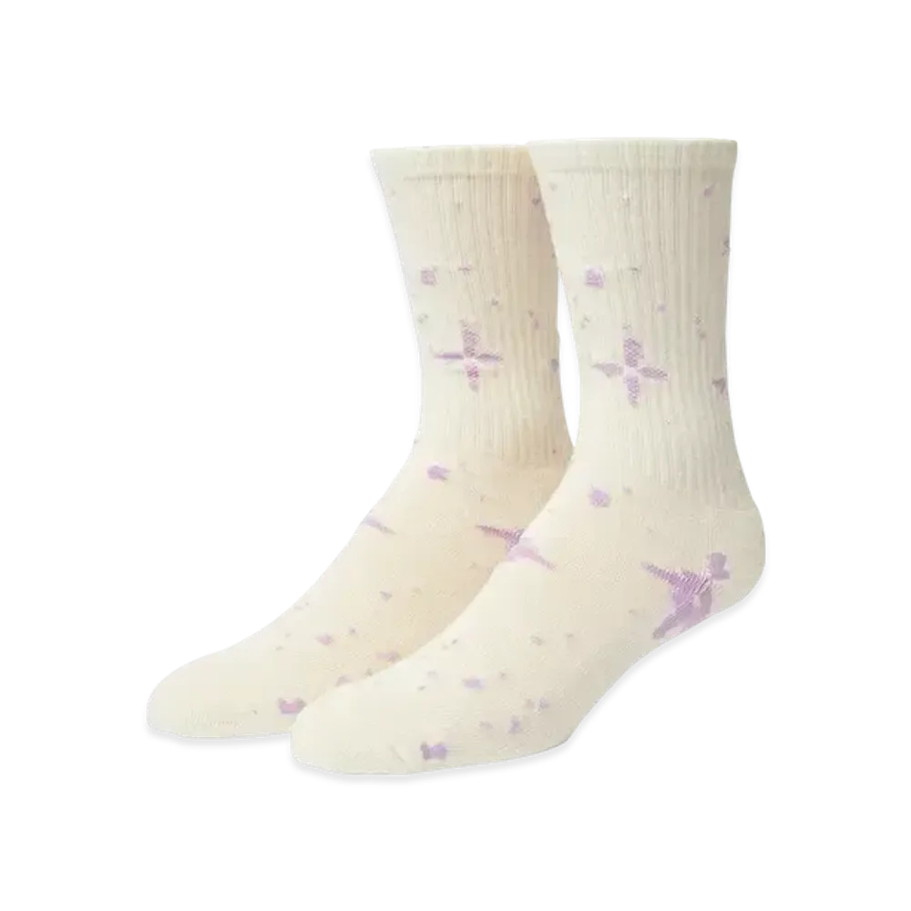 HUF Summer 25 Be Mine Crew Socks "Natural"