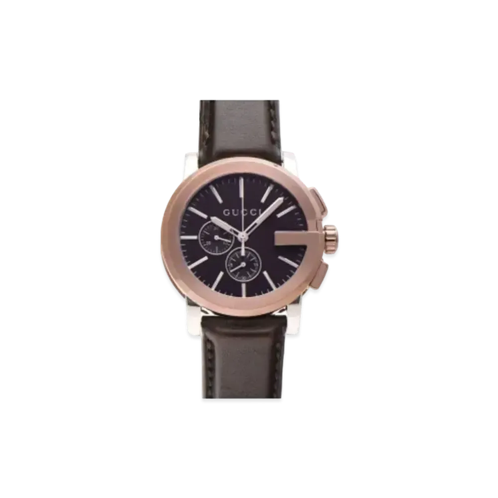 GUCCI G-Chrono "Black/Stainless Steel"
