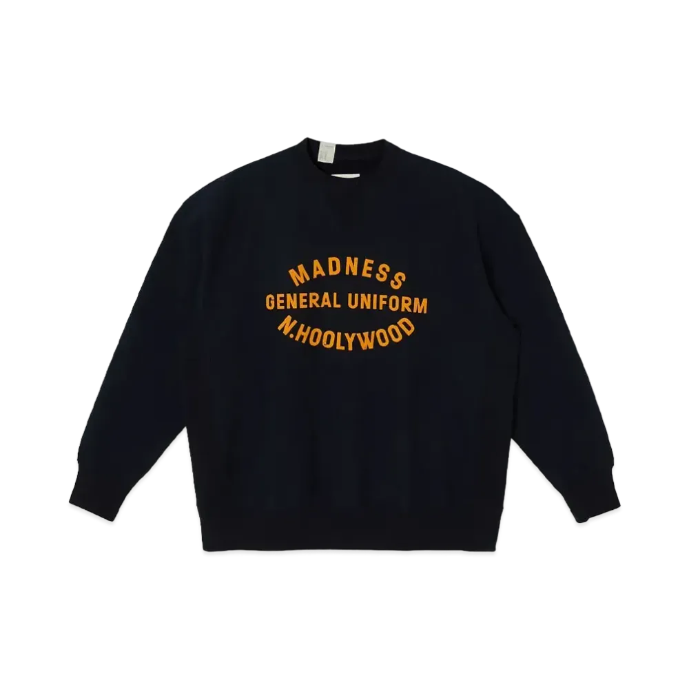 N.HOOLYWOOD x MADNESS Crewneck Sweatshirt "Navy"
