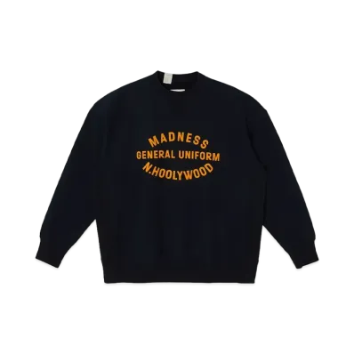 N.HOOLYWOOD x MADNESS Crewneck Sweatshirt "Navy"