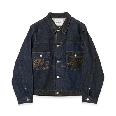 BEAMS FUTURE ARCHIVE Crazy Denim Jacket "Indigo"