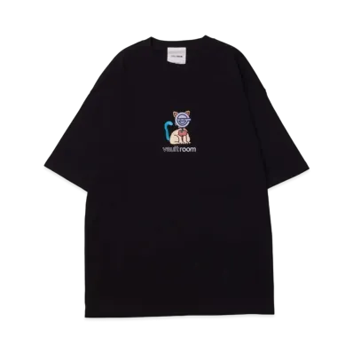 VAULTROOM x Ghost in the Shell S.A.C. Keycat the Laughing Man Tee "Black"
