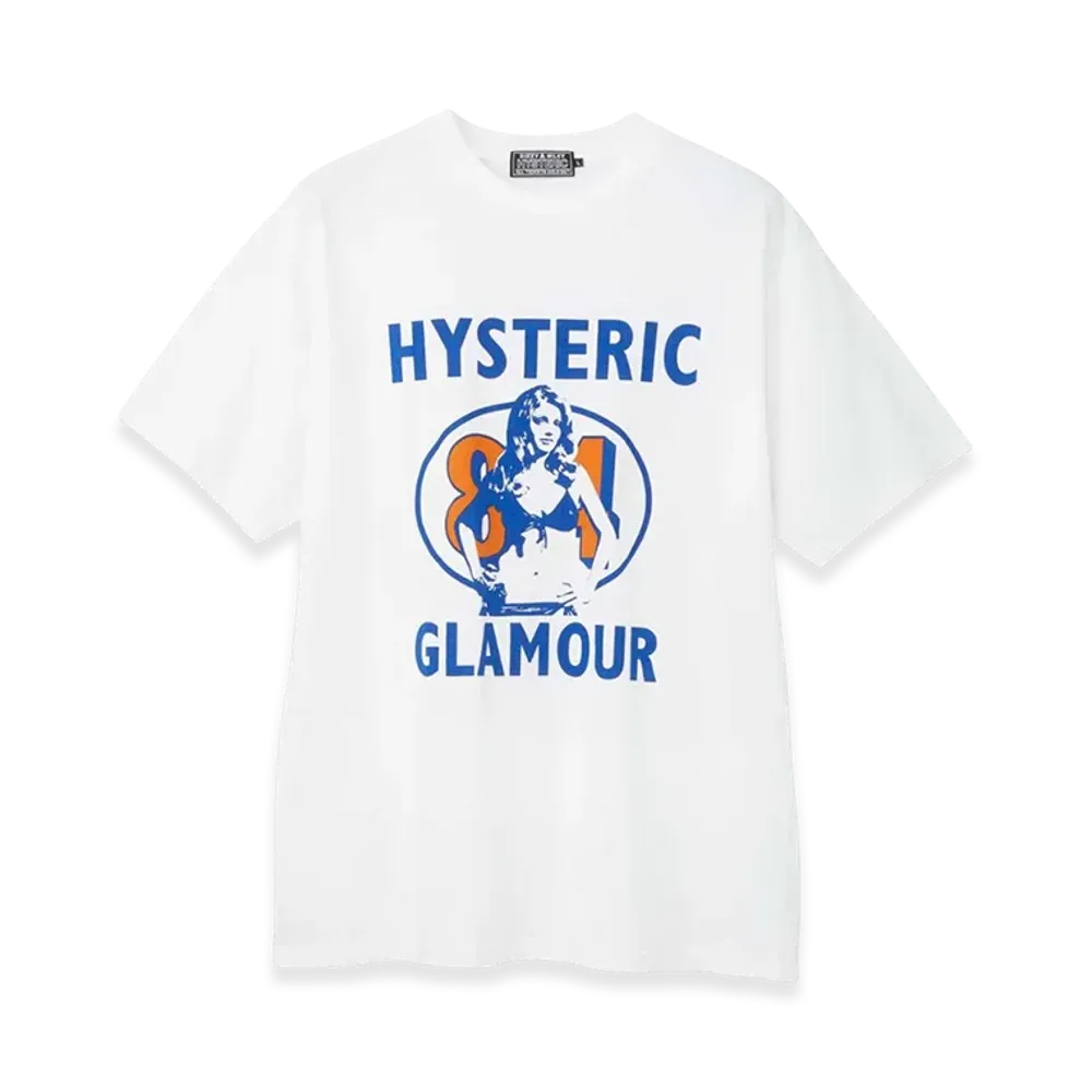 HYSTERIC GLAMOUR Coyote T-Shirt "White"